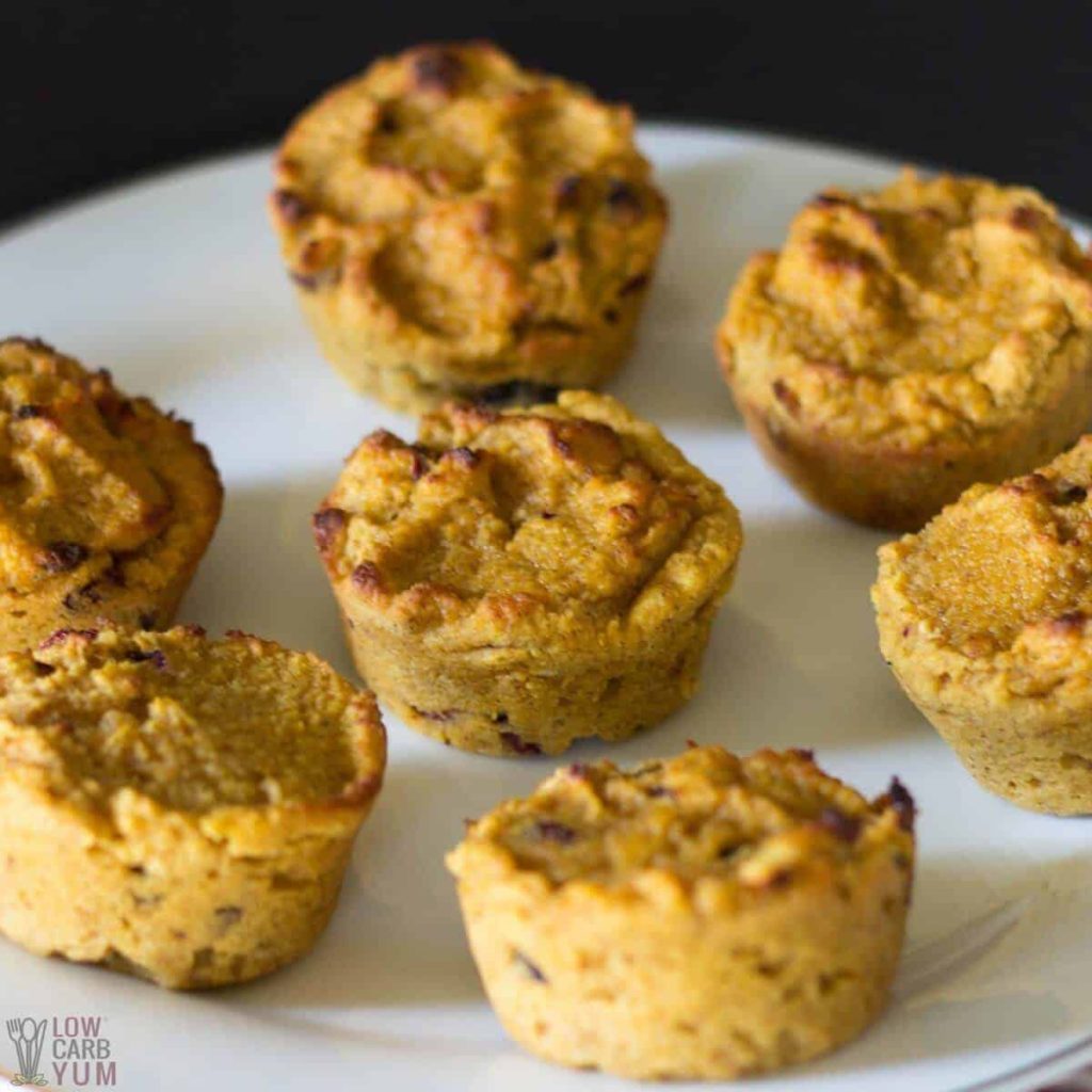 Cranberry Pumpkin Muffins With Coconut Flour