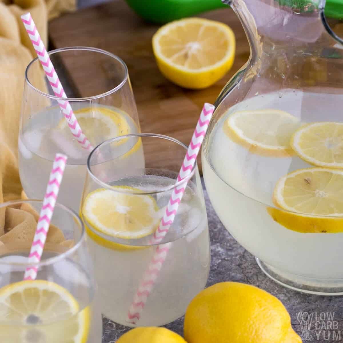 Fresh Squeezed Sugar-Free Lemonade